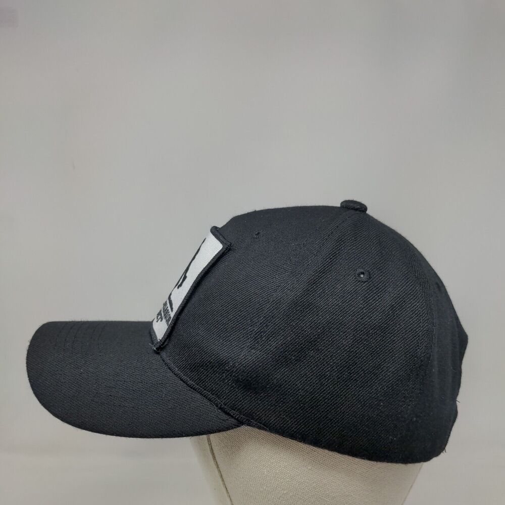 Wounded Warrior Project Patch Strapback Hat Black… - image 3